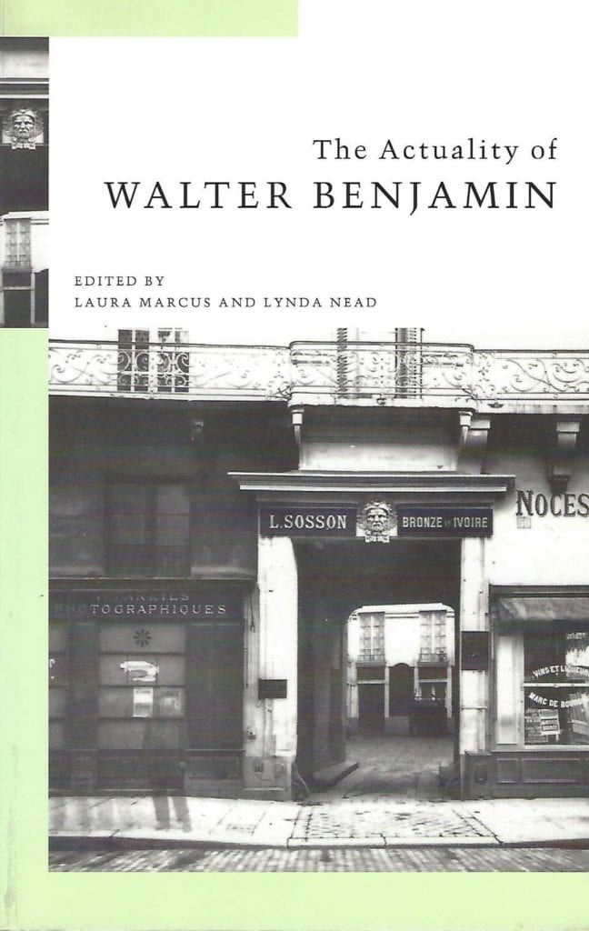Actuality of Walter Benjamin