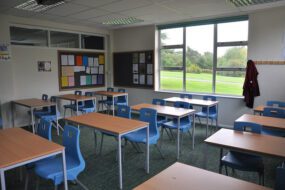 Empty classroom