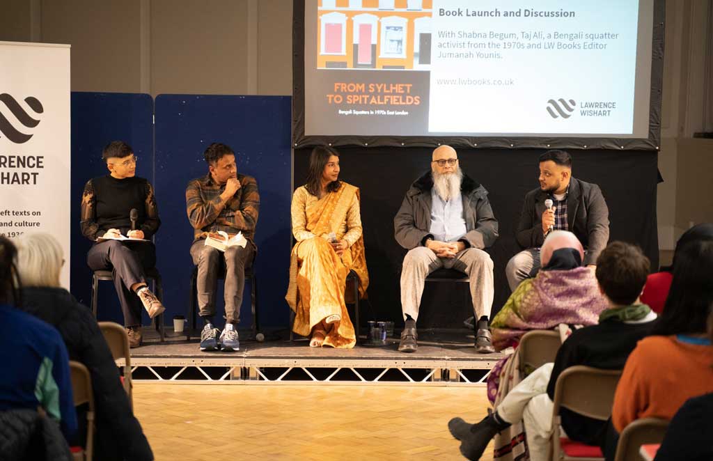 Photo of people at Sylhet to Spitalfields launch